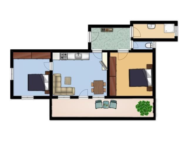 Am Doerfl Apartment Tux Ngoại thất bức ảnh